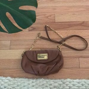 Marc by Marc Jacobs brown leather crossbody